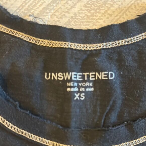 Unsweetened Women’s Black Hamptons Long Island Tank Top - Size XS - Picture 5 of 7